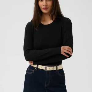 Nia Juliet LS T-shirt, Black