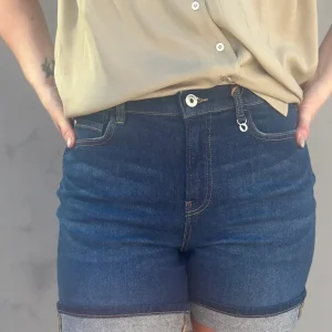 Bati Denim Shorts, Blue