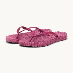 Flip Flops med Glitter - Magenta Haze