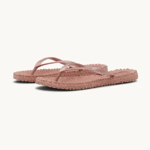 Flip Flops With Logo - Misty Rose
