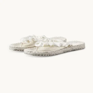 Flip-flops Tekstil - Milk Creme