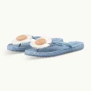 Flip-flops Blomst - Cornflower