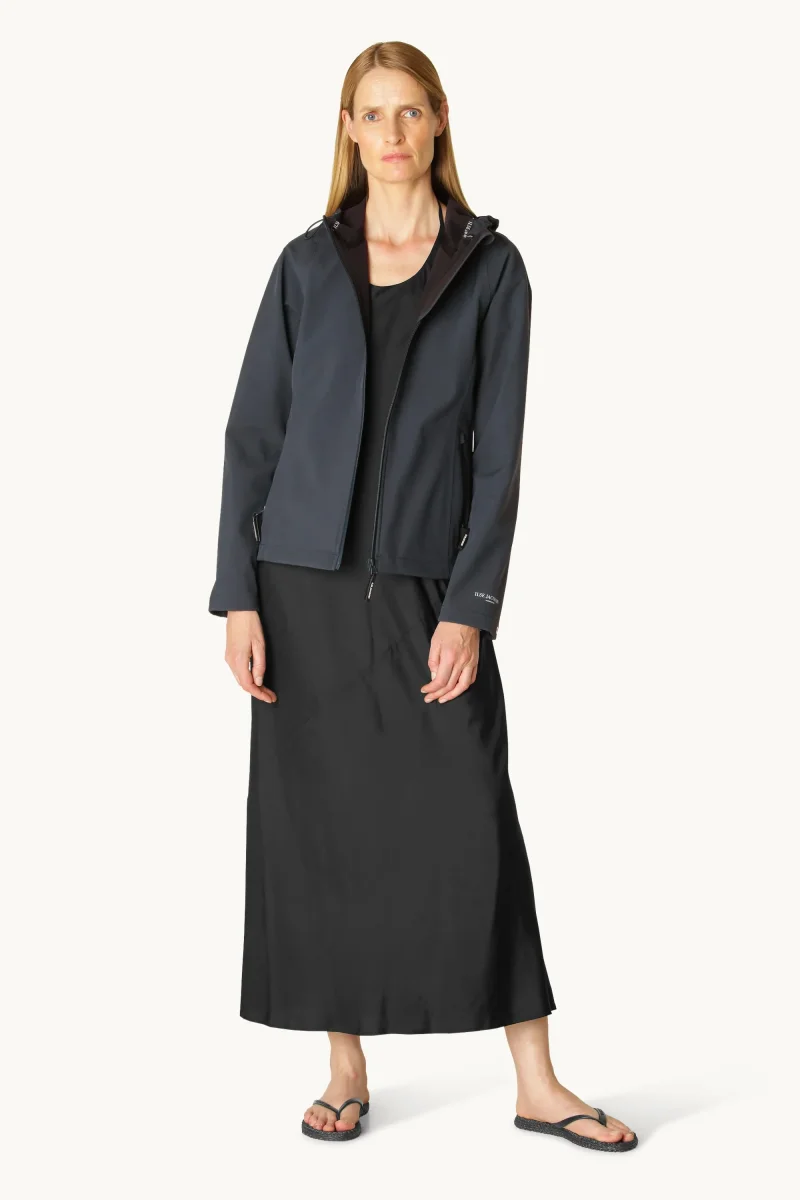 Short Softshell Raincoat - Dark Indigo - Image 2
