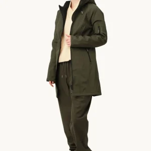 Softshell Regnjakke - Army