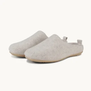 Ull Slip-In Tøffel - Milk Creme Wheat